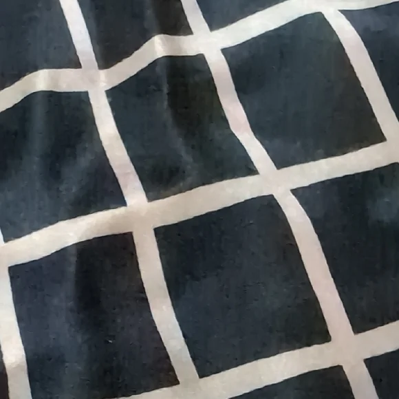 Vintage Silk Black And Gold With Fringe - Picture 2 of 3